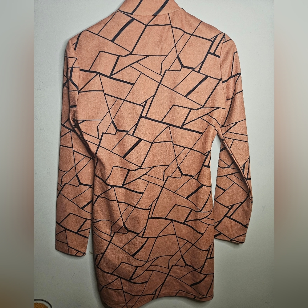 Pink Pattern Formal Dress - Picture 6 of 6